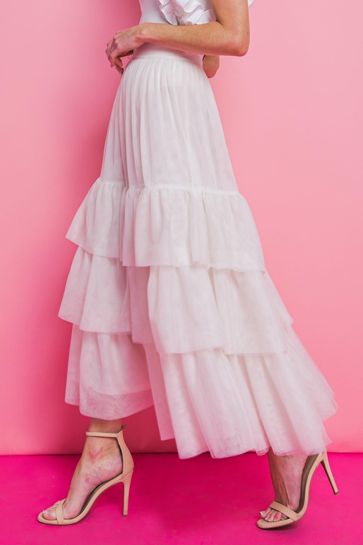 Chic Purpose Tulle Skirt