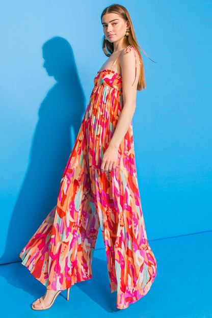 Better Get Going Woven Jumpsuit