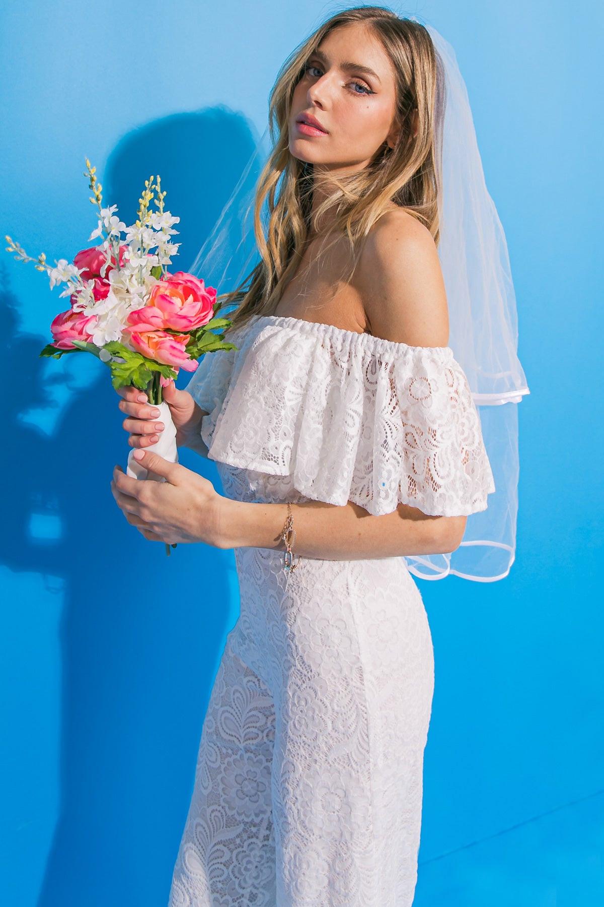 Fate Intervenes Woven Lace Jumpsuit