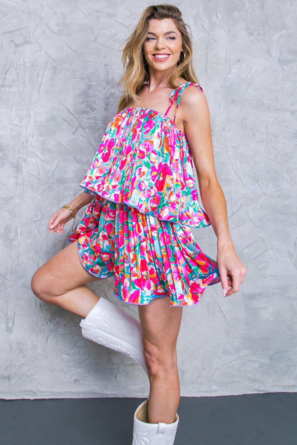Put a Spin Woven Romper