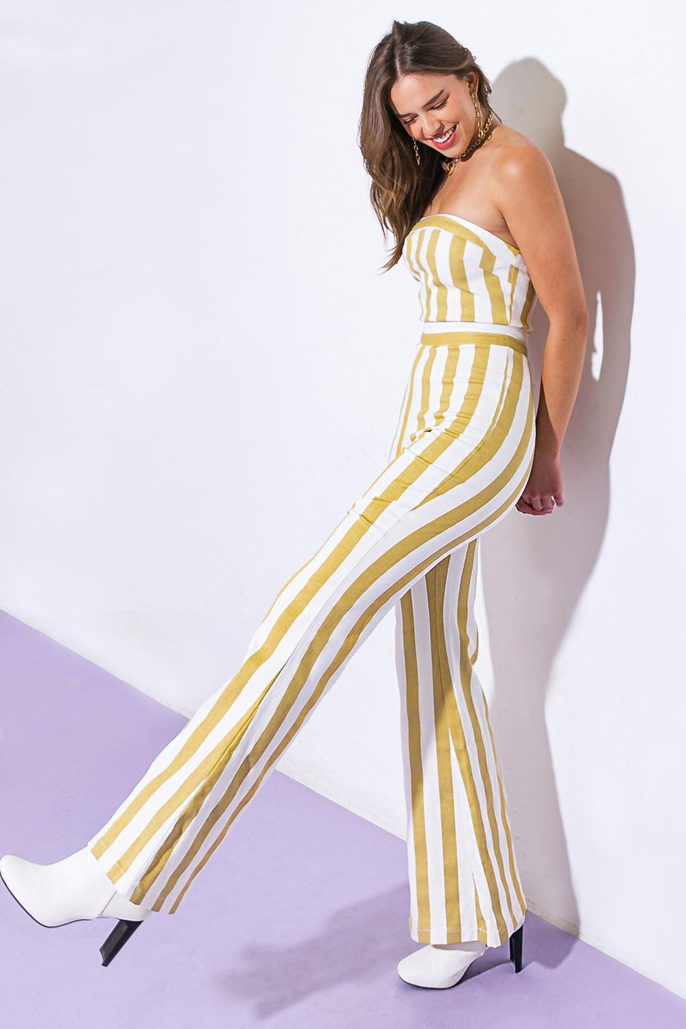 Graceful Appearance Twill Jumpsuit