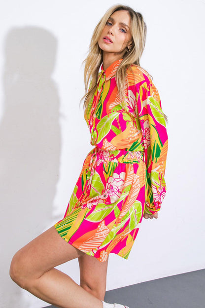 Keeping You Company Woven Romper