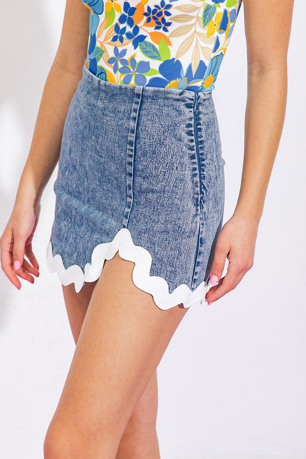 Wynwood Walls Denim Skort