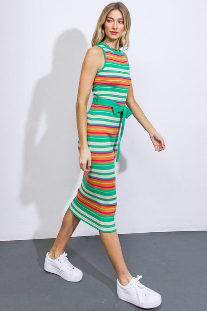 Let's Go Abroad Sweater Dress