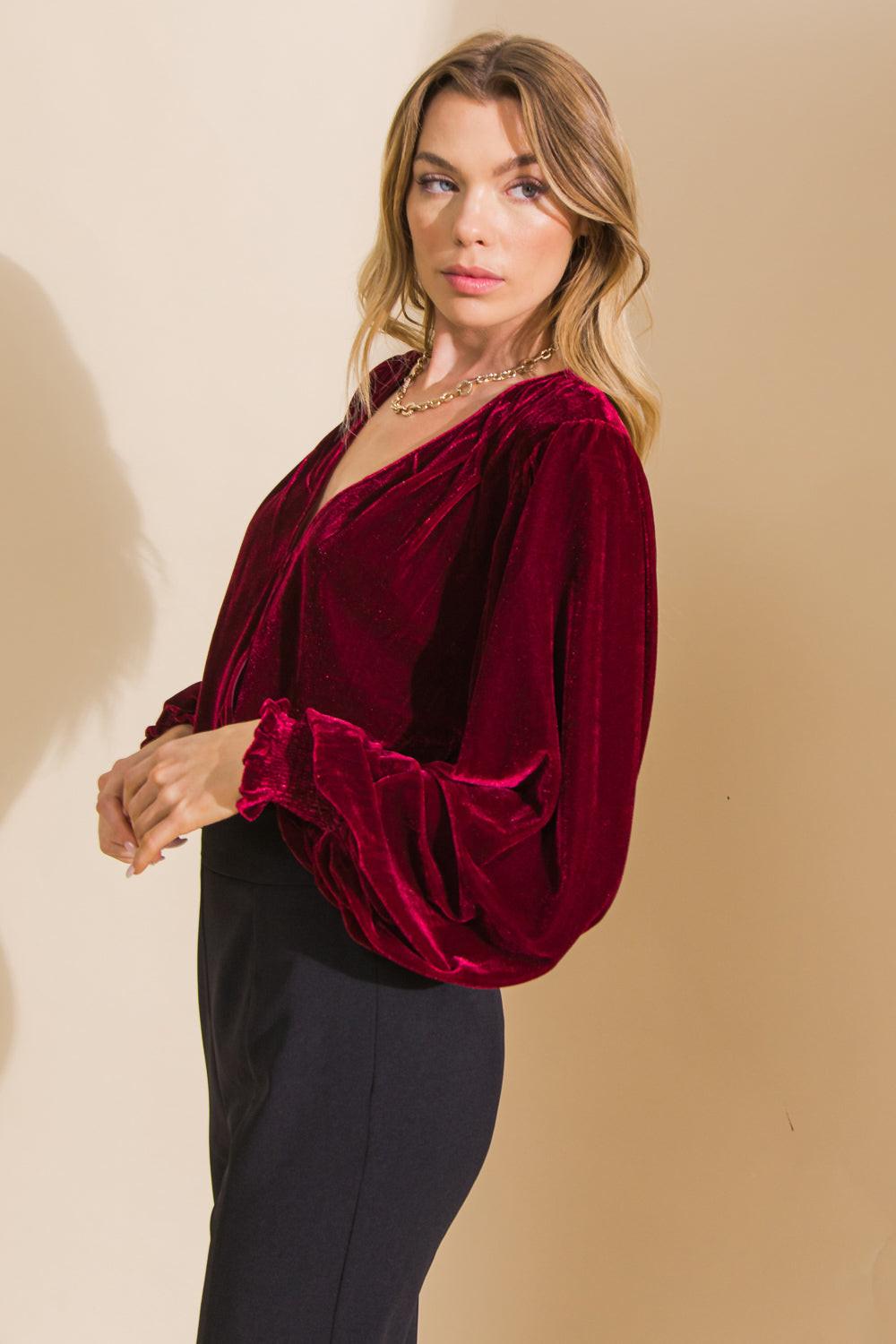 Like No Other Velvet Bodysuit
