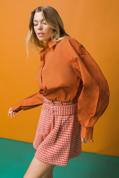 State of Success Poplin Top