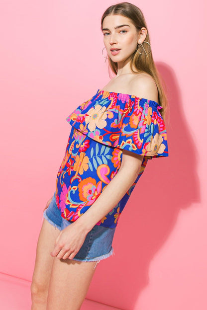 Believe in Destiny Poplin Top