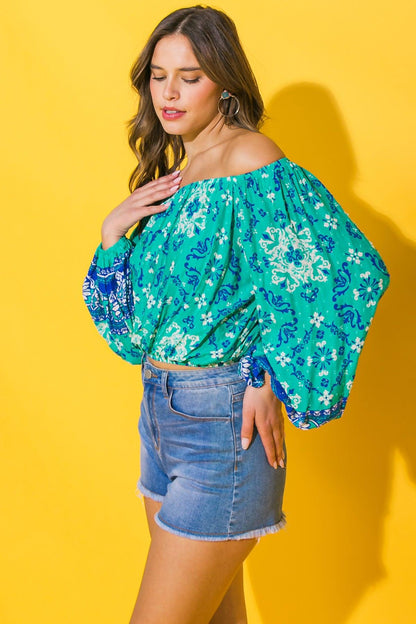 Send My Love Woven Top