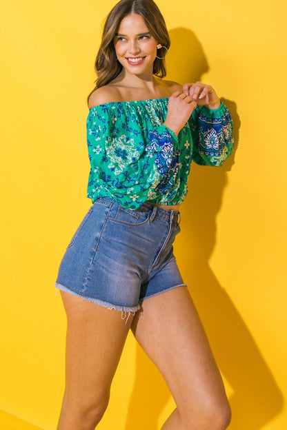 Send My Love Woven Top