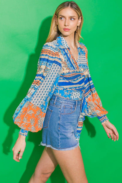 Lovely Fame Woven Top
