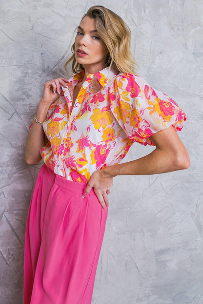 Effortless Outlook Woven Top