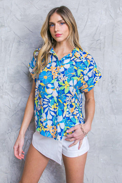 Cruising Through Woven Top