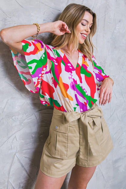 Stylish Summer Woven Top