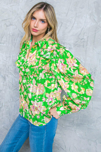 Stuck on an Island Woven Top