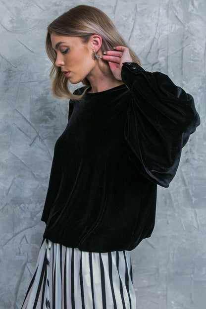 It's Your Time Velvet Top