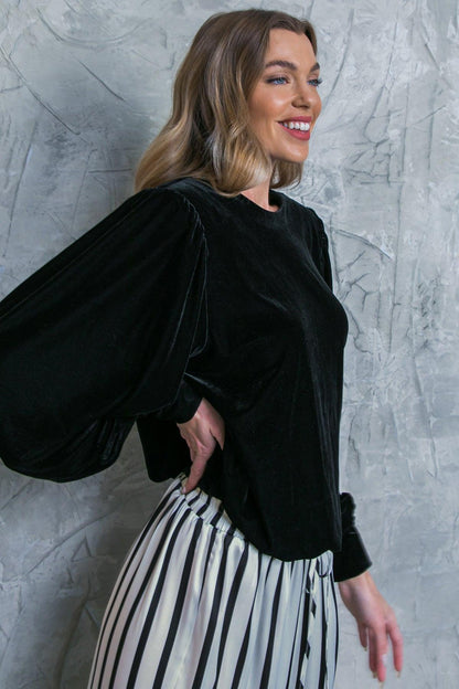 It's Your Time Velvet Top
