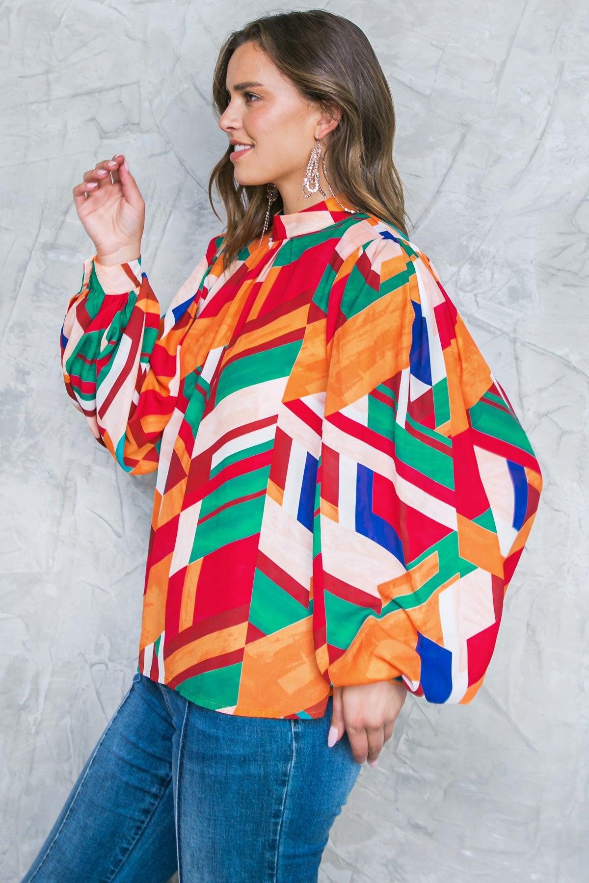 Light up My Life Woven Top