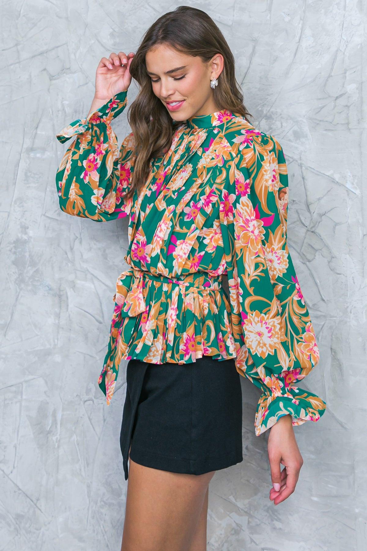 Miss Punctuality Woven Top