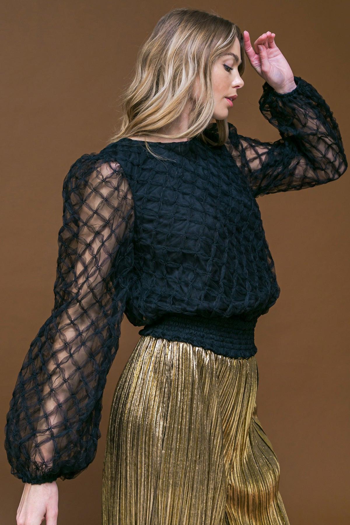 Sweetly Captivting Woven Top