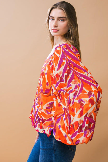 Desirable Style Woven Top