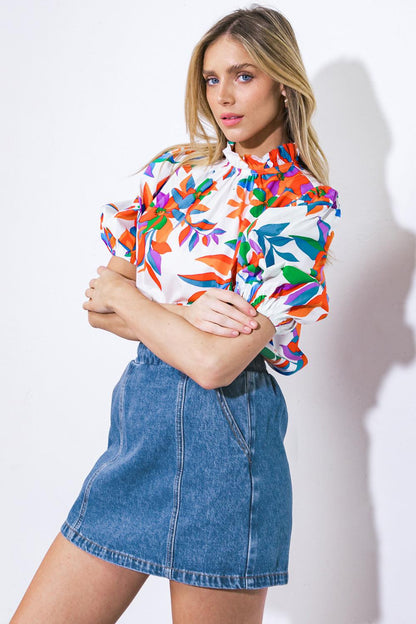 Brave New World Woven Top