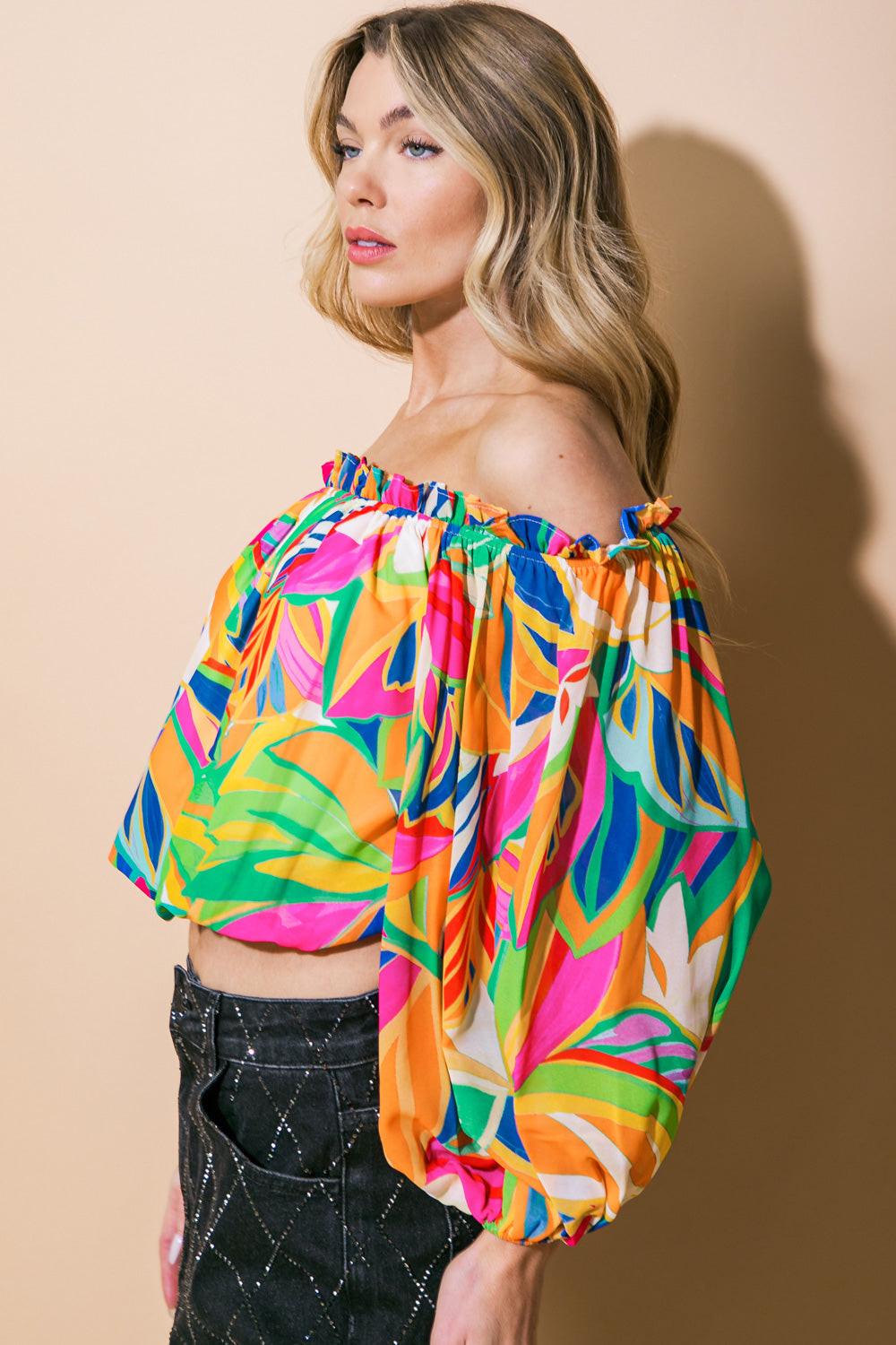 Entertain Me Woven Top
