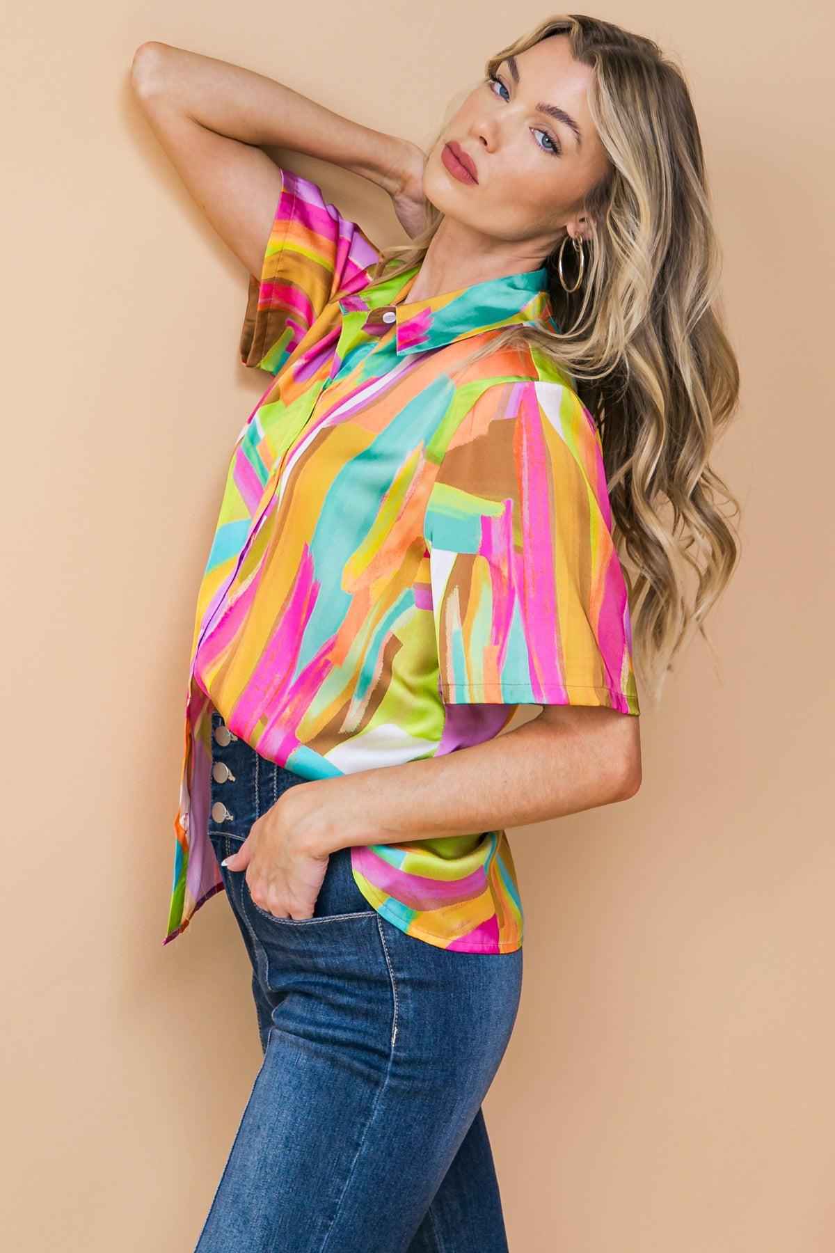 Elevated Option Woven Top