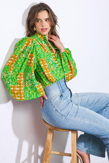 All of My Love Woven Top