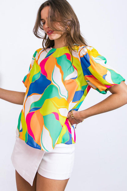 Coastal Vibes Woven Top
