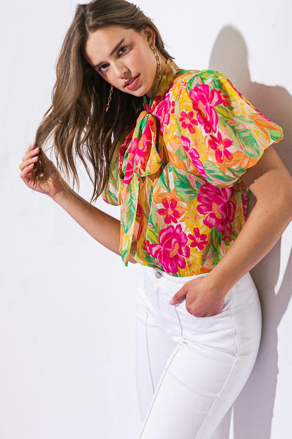 Day Downtown Woven Top