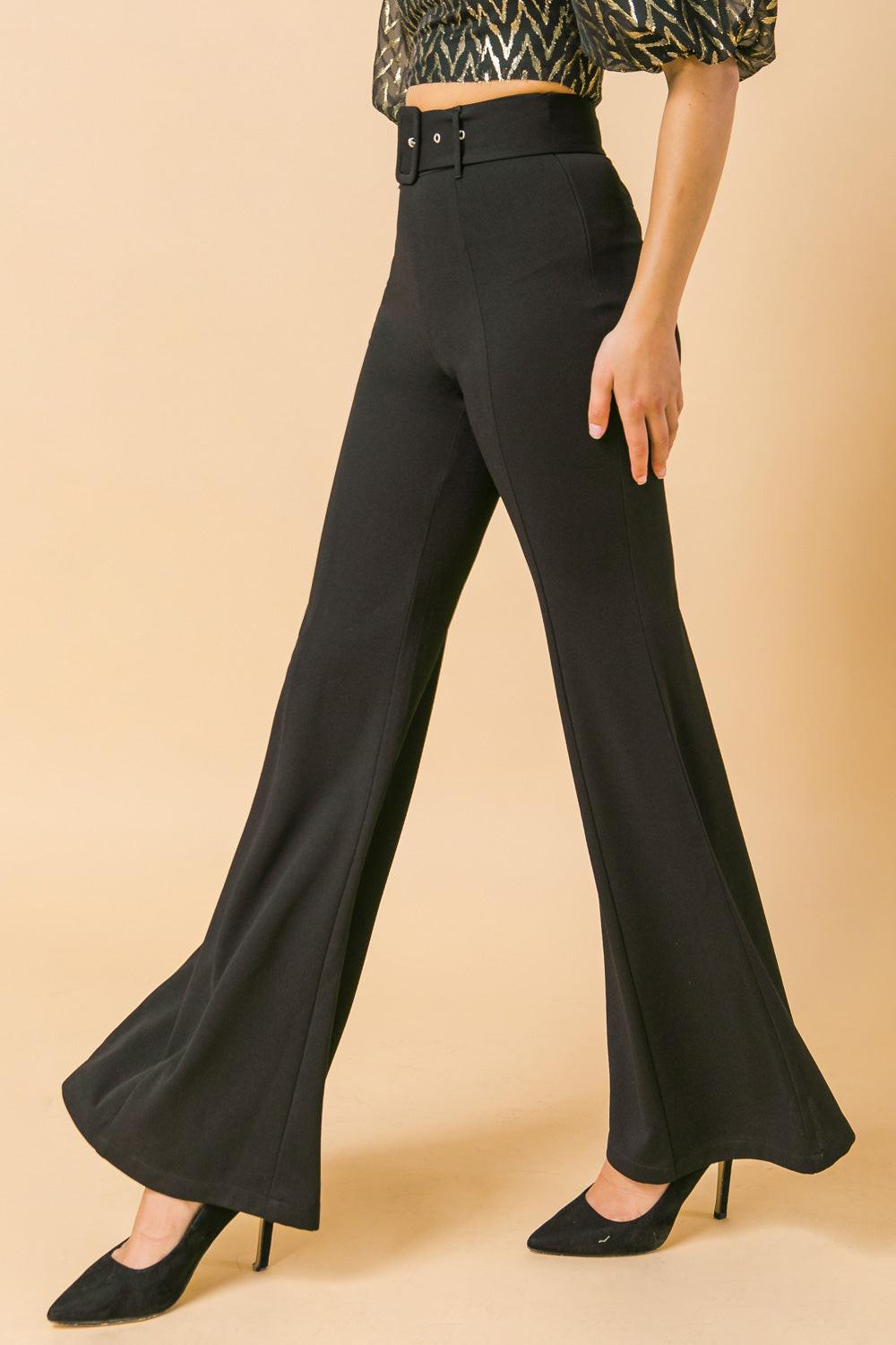 Countdown the Hours Woven Flared Pants