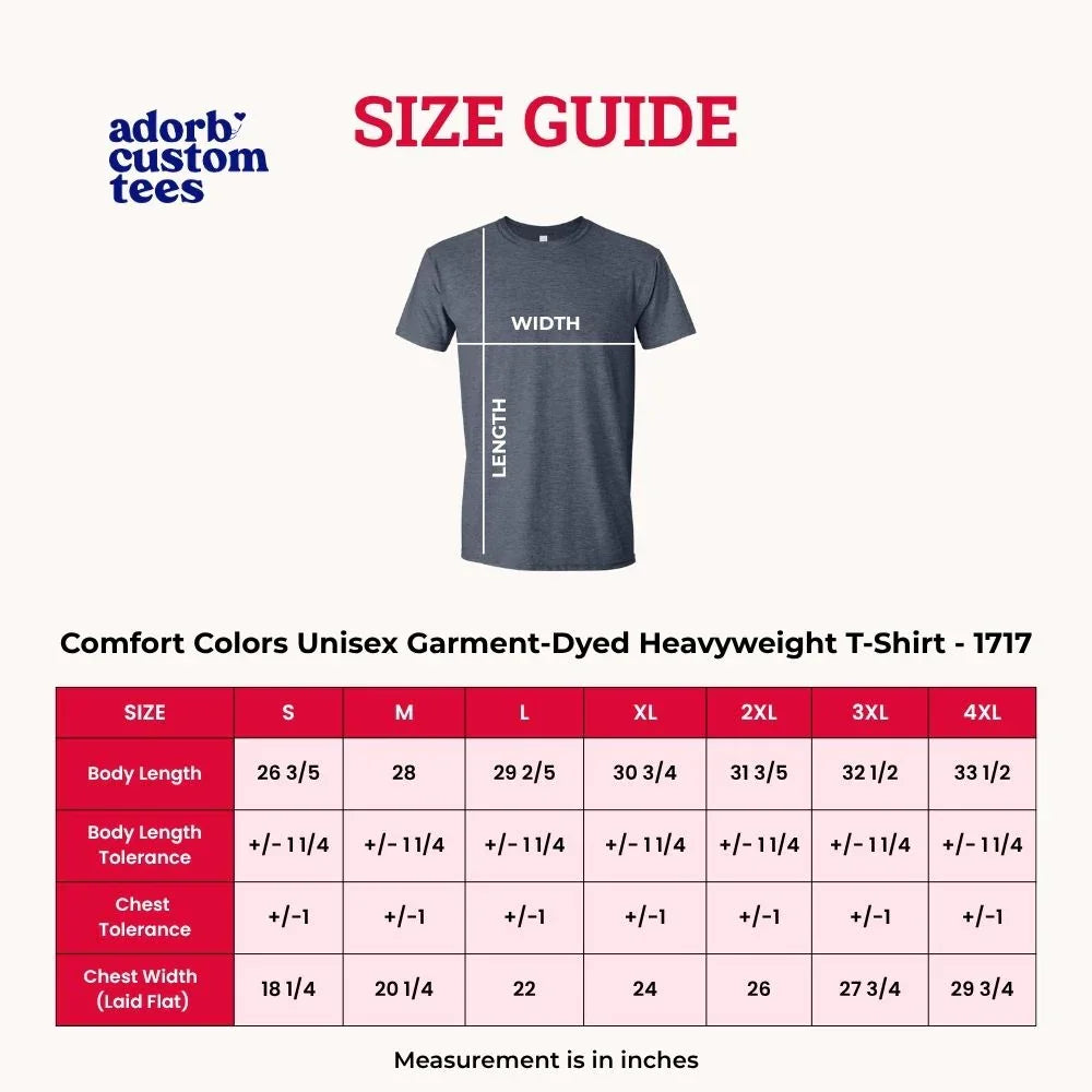 He’s Fishing Comfort Colors Tee – Funny Relaxed Fit Shirt for Women