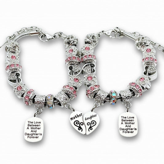 Mother Daughter Eternal Love Bracelets