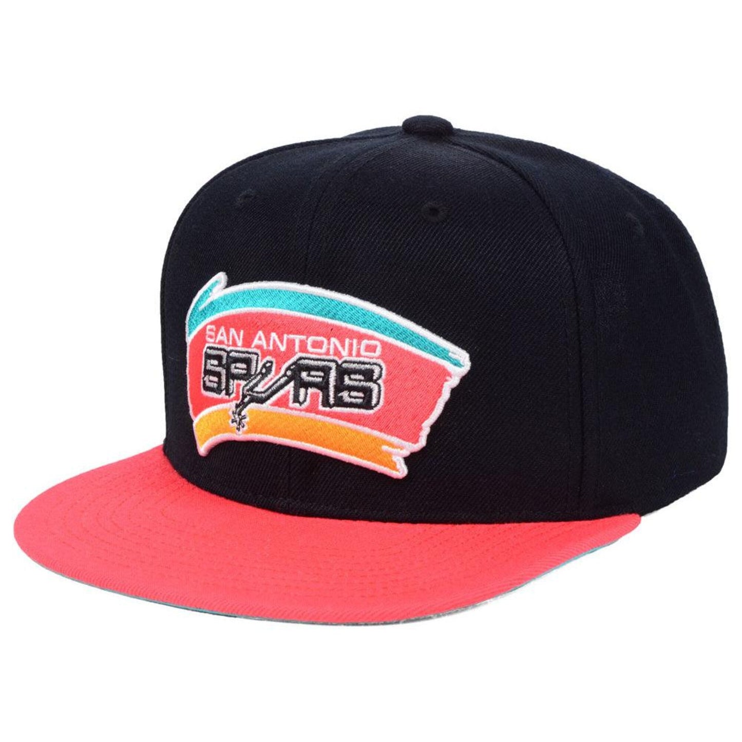 Mitchell & Ness Men's NBA San Antonio Spurs 2 Tone Classic Snapback