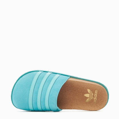 adidas Men's Adimule Lea Slides 'Aqua' Sandals