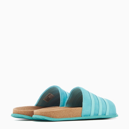 adidas Men's Adimule Lea Slides 'Aqua' Sandals