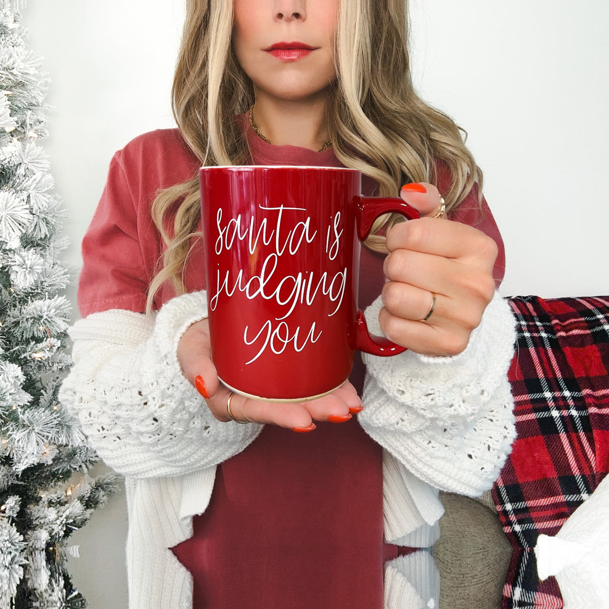 Santa's Judging You by Gia Roma