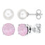 white, pink