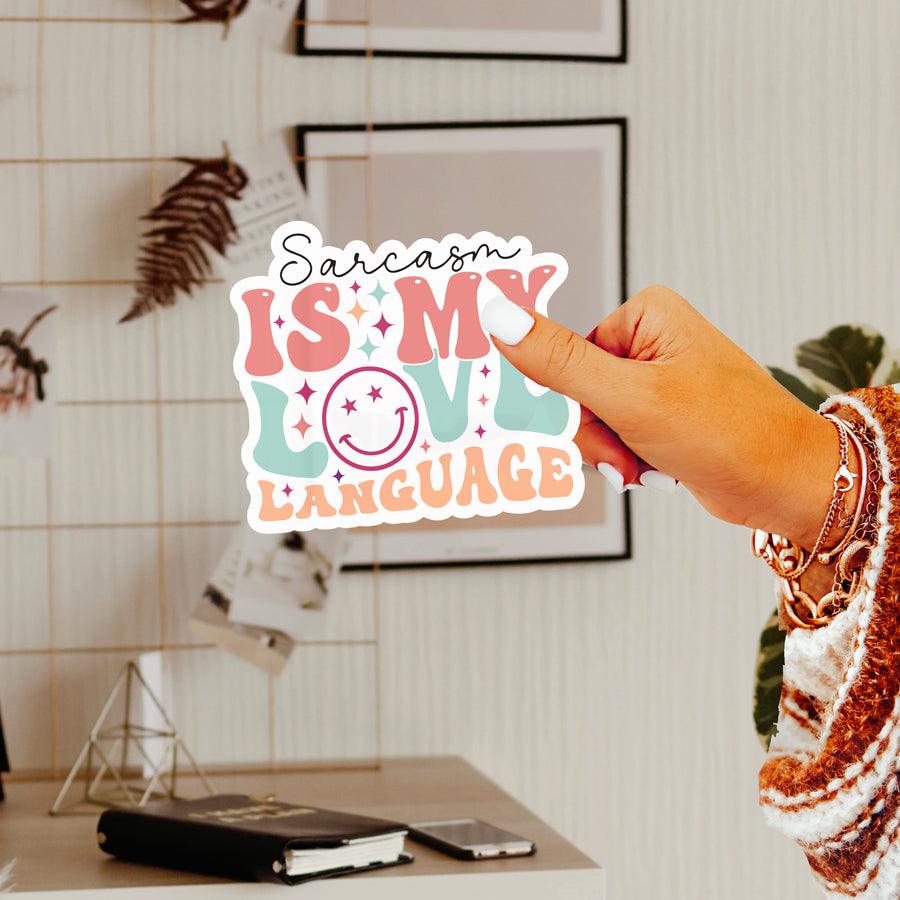 Funny stickers for notebook, funny large sticker quotes wholesale