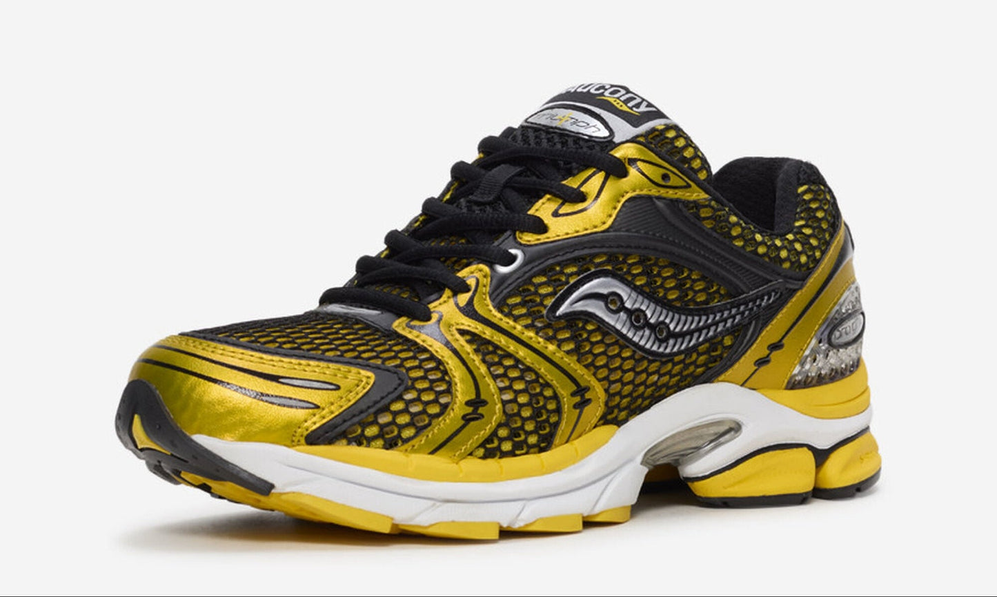 Saucony Mens Progrid Triumph 4 Lemon Chrome