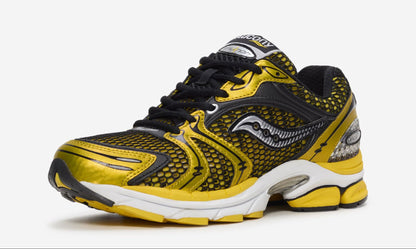 Saucony Mens Progrid Triumph 4 Lemon Chrome