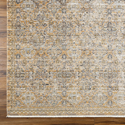 Margaret Beige & Blue Washable Outdoor Rug - Becki Owens x Livabliss - Clearance
