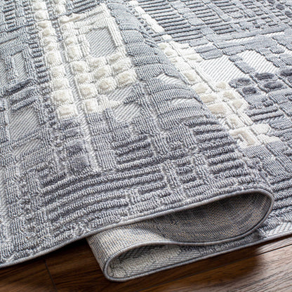 Bodhi Textured Saxony Rug with Fringes - Clearance