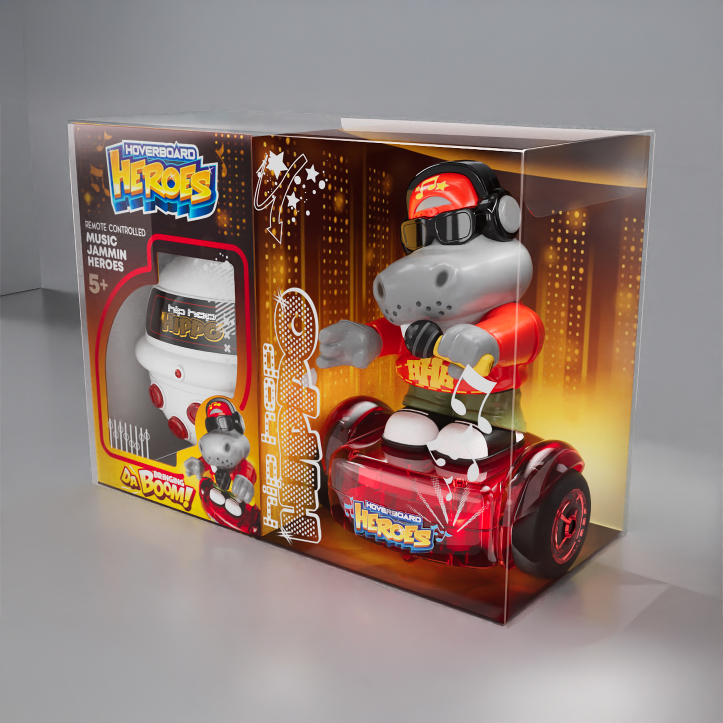 Odyssey Toys Hip Hop Hippo Hoverboard Hero