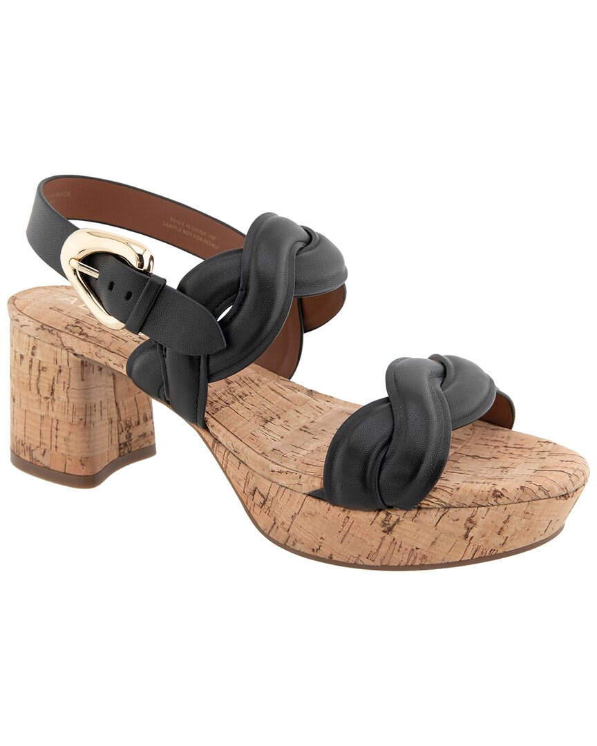 BLACK LEATHER W-
