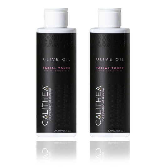 Calithea Skincare Olive Oil Facial Toner - For All Skin Types - 200mL - 2-Pack