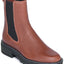 MAHOGANY TUMBLED LEATHER