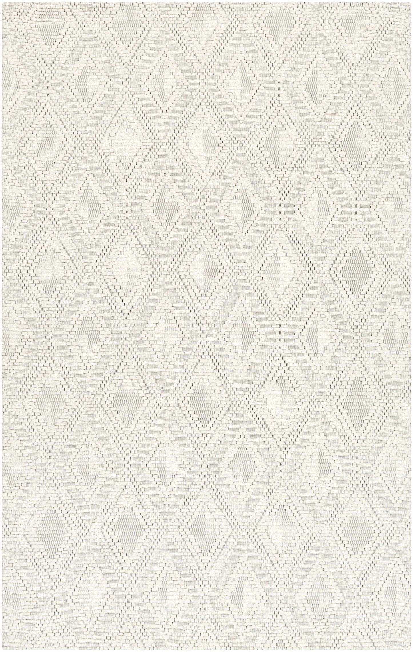 Kasib Cream Hand Woven Area Rug - Clearance