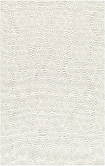 Kasib Cream Hand Woven Area Rug - Clearance