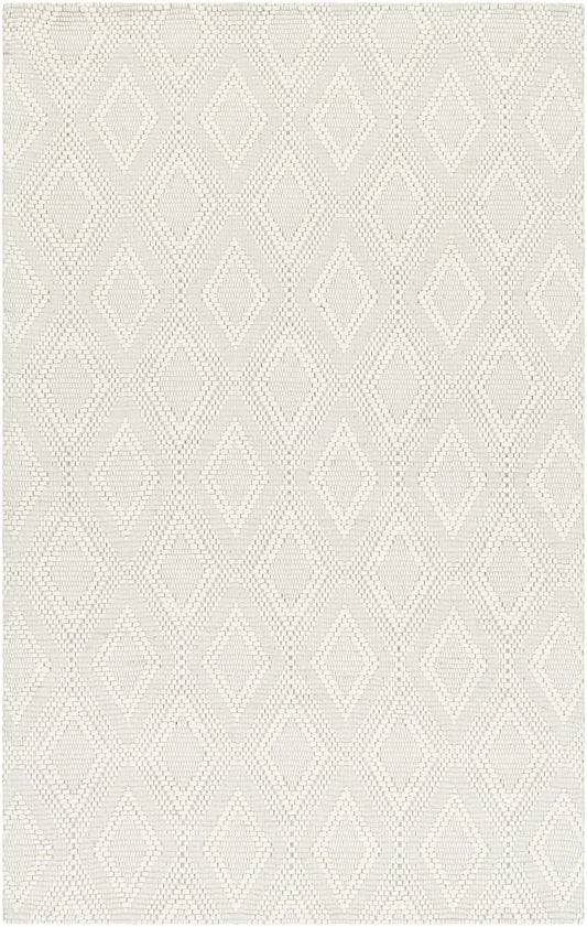 Kasib Cream Hand Woven Area Rug - Clearance